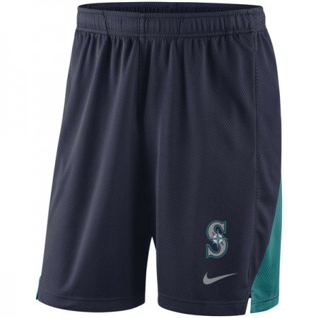 Men's Seattle Mariners Navy Franchise Performance Shorts