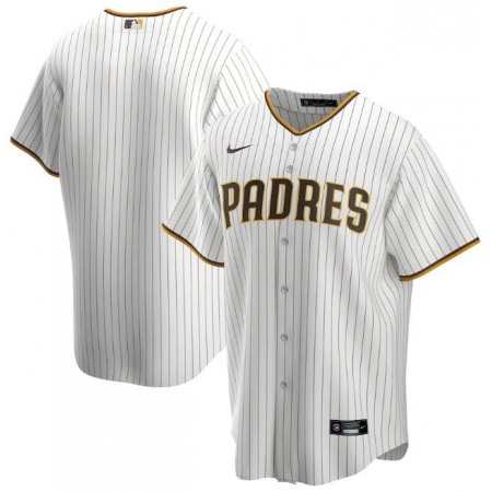 Youth San Diego Padres Blank White Stitched Baseball Jersey