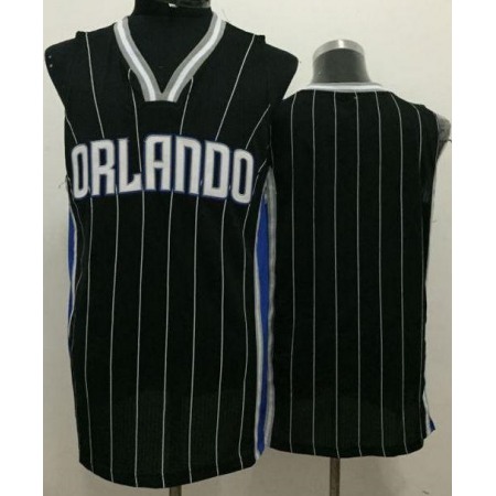 Magic Blank Black Revolution 30 Stitched NBA Jersey