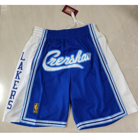 Men's Los Angeles Lakers Blue Shorts (Run Small)