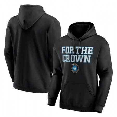 Men's Charlotte FC Black Pullover Hoodie