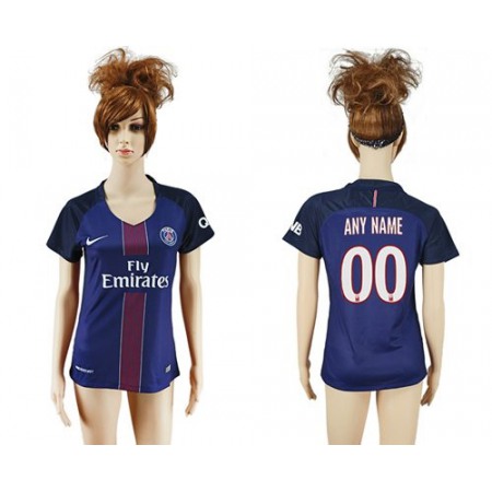 Women's Paris Saint-Germain Personalized Home Soccer Club Jersey