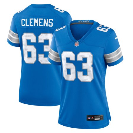 Women's Detroit Lions Duke Clemens Nike Blue Game Jersey