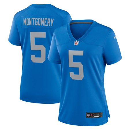 Women's Detroit Lions David Montgomery Nike Blue Alternate Game Jersey