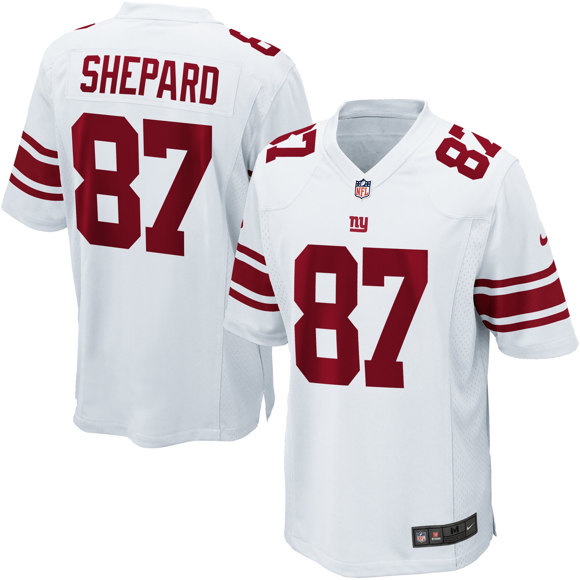 Men's New York Giants Sterling Shepard Nike White Game Jersey