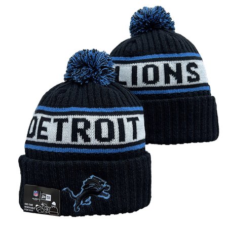 Detroit Lions Knit Hats