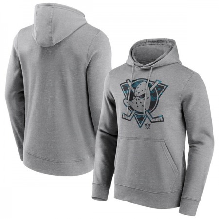 Men's Anaheim Ducks Grey Summer Beach 2 Hoodie