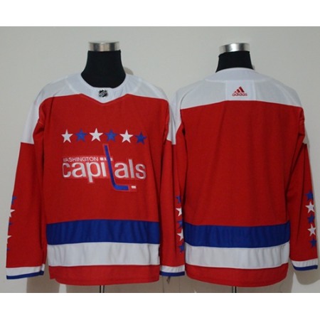 Men's Washington Capitals Red Stitched NHL Jersey