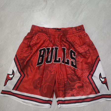 Chicago Bulls Red Shorts