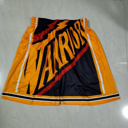 Golden State Warriors Black Shorts