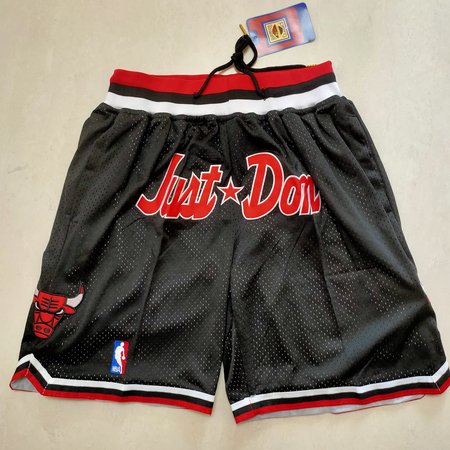 Chicago Bulls Black Shorts